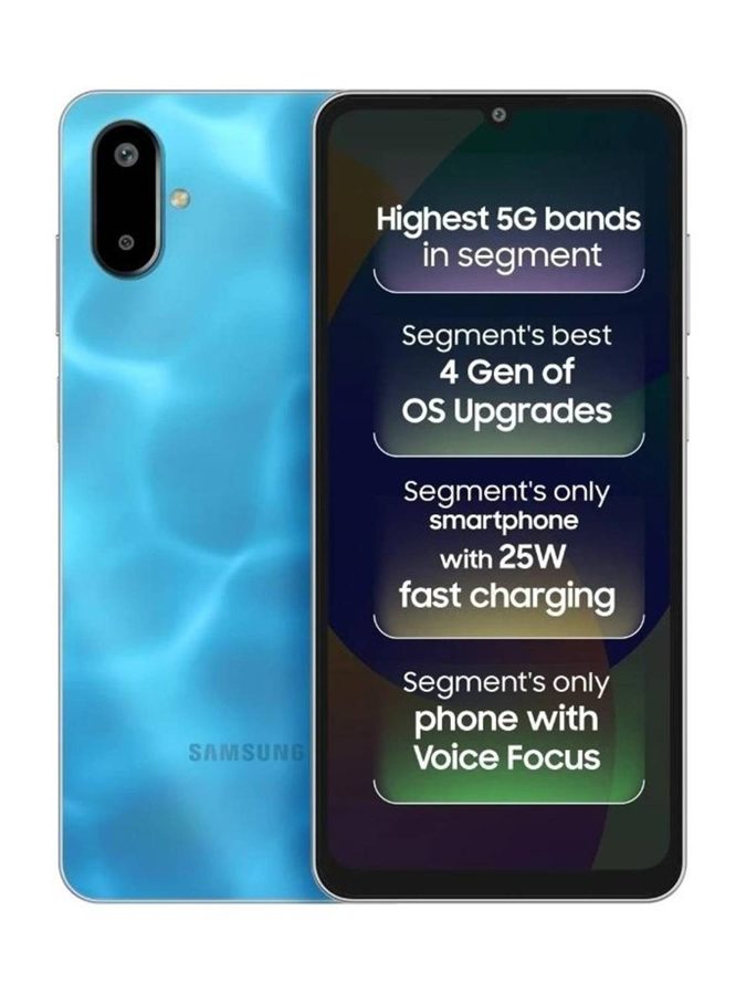 [PH-SAM-7D5AC40713] Samsung Galaxy F06 5G (Bahama Blue, 4GB RAM, 64 GB)