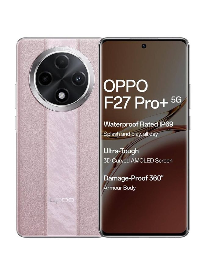 [PH-OPP-4F9C4F8E8C] OPPO F27 Pro+ (Dusk Pink, 8GB RAM, 256 GB)