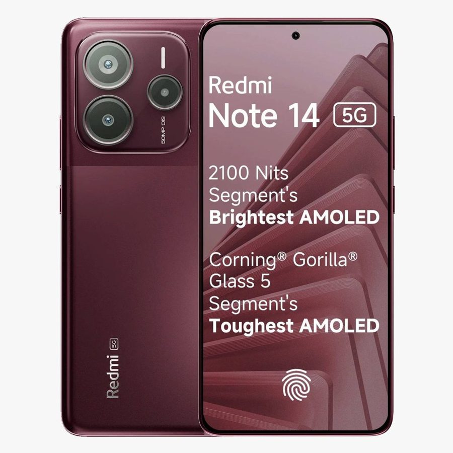 [PH-RED-D799182935] REDMI Note 14 5G (Crimson Art, 8GB RAM, 256 GB)