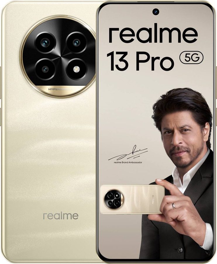 [PH-REA-3F2EB55F41] realme 13 Pro 5G (Monet Gold, 12GB RAM, 512 GB)