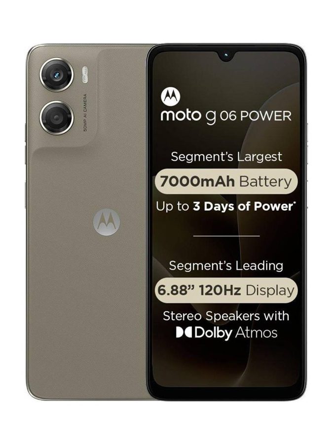 [PH-MOT-71C29F4A5E] MOTOROLA g06 power (Pantone Laurel Oak, 4GB RAM, 64 GB)