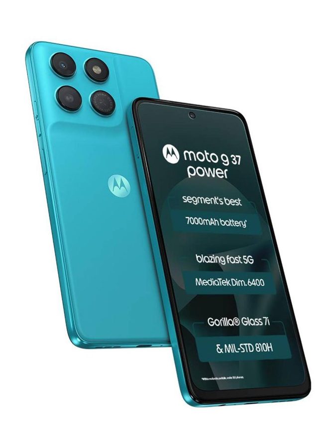 [PH-MOT-4D4E99B0D8] MOTOROLA g37 power (PANTONE Capri, 4GB RAM, 128 GB)