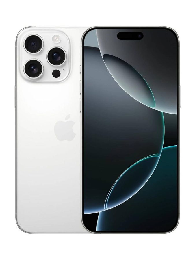 [PH-APP-2FFFE4ED96] Apple iPhone 16 Pro Max (White Titanium, 256 GB)