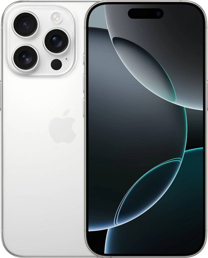 [PH-APP-666F5E7132] Apple iPhone 16 Pro (White Titanium, 256 GB)