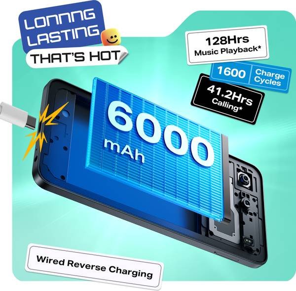 Infinix HOT 60i 5G (Sleek Black, 128 GB) (4 GB RAM) - Photo 5