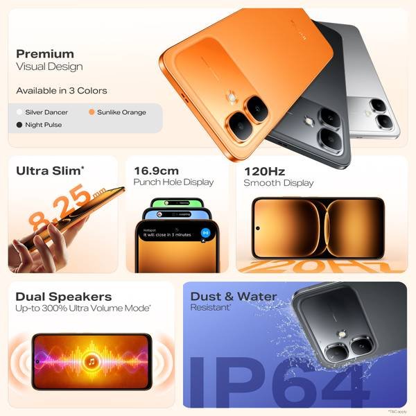 Infinix SMART 20 HD (Sunlike Orange, 64 GB) (3 GB RAM) - Photo 2