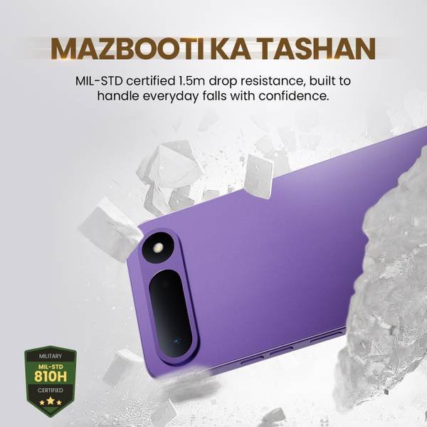 Tecno Spark 50 5G (Fantasy Purple, 128 GB) (4 GB RAM) - Photo 4
