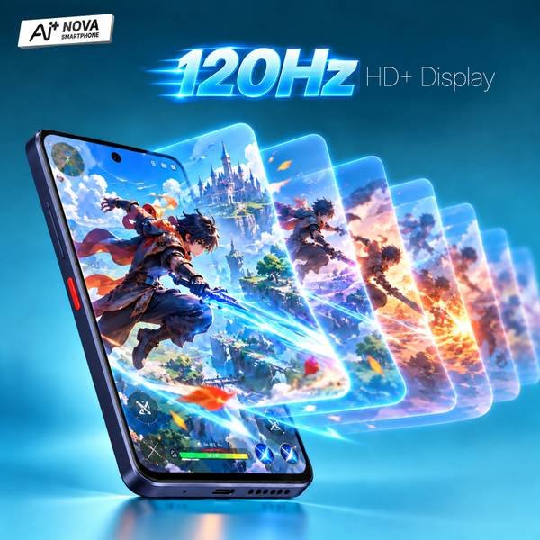Ai+ Nova 2 Power 5G (Midnight Black, 128 GB) (6 GB RAM) - Photo 5