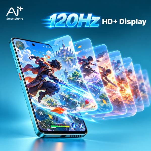 Ai+ Nova 2 Power 5G (Blue Fusion, 128 GB) (6 GB RAM) - Photo 5