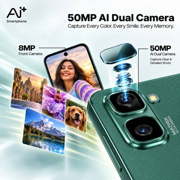 Ai+ Pulse 2 FE (Green, 64 GB) (4 GB RAM) - Photo 3