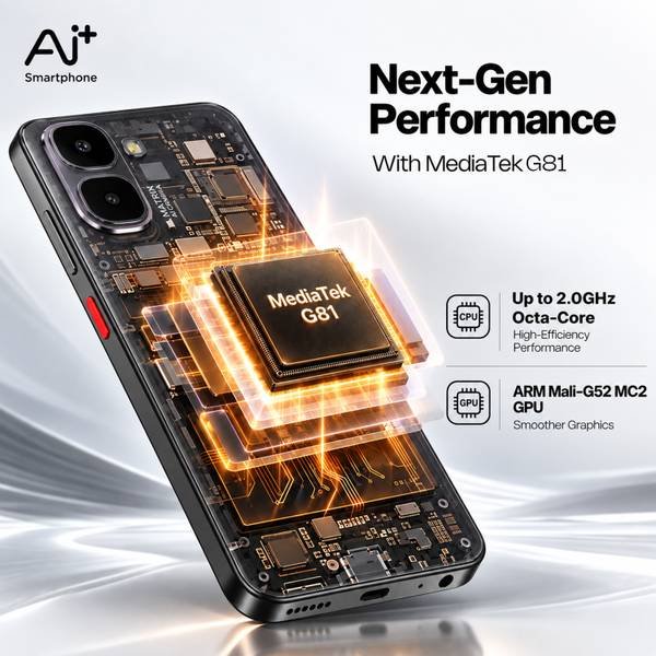 Ai+ Pulse 2 FE (Black, 64 GB) (4 GB RAM) - Photo 2