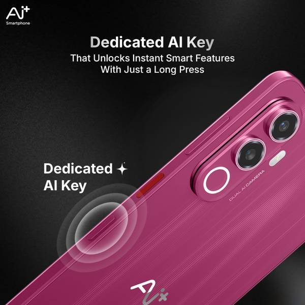 Ai+ Nova 2 Neo 5G (Red, 128 GB) (4 GB RAM) - Photo 3