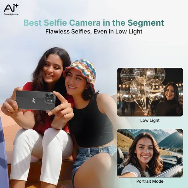 Ai+ Pulse 2 (Black, 128 GB) (4 GB RAM) - Photo 4