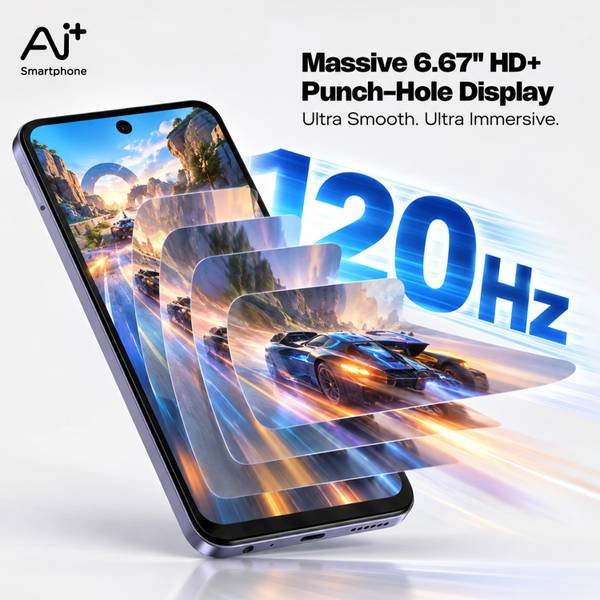 Ai+ Pulse 2 FE (Purple, 64 GB) (4 GB RAM) - Photo 5