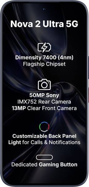 Ai+ Nova 2 Ultra 5G (Black, 128 GB) (8 GB RAM) - Photo 2
