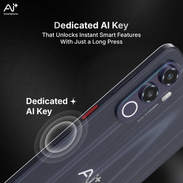 Ai+ Nova 2 Neo 5G (Black, 128 GB) (4 GB RAM) - Photo 3