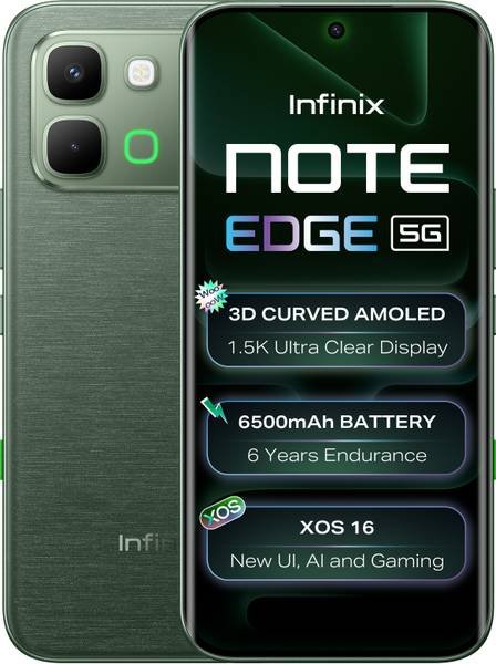 [SM4-9376B08A462BB201] Infinix Note edge (Silk Green, 128 GB) (8 GB RAM)