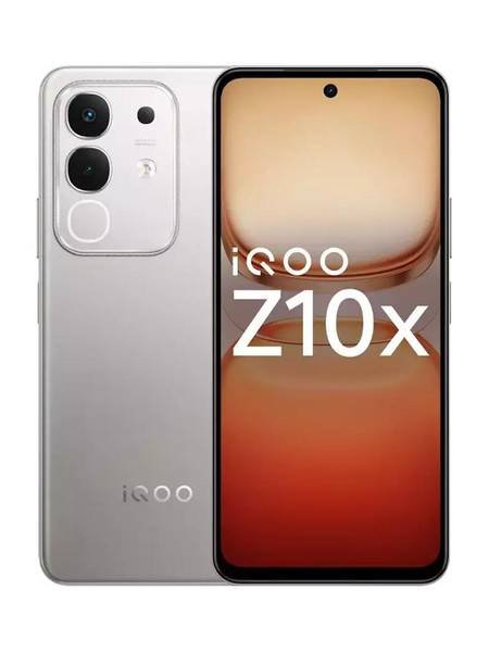 [SM4-94D241765BB99833] IQOO Z10X 5G (Titanium, 128 GB) (8 GB RAM)