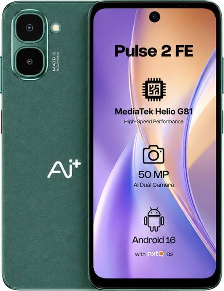 [SM4-6BB225248B0FC2EC] Ai+ Pulse 2 FE (Green, 64 GB) (4 GB RAM)