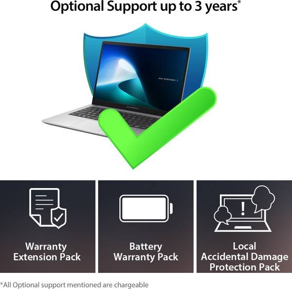 ASUS ExpertBook P1 Intel Core 3 100U - (8 GB/512 GB SSD/Windows 11 Home) P1403CVAYB-S62421WS Thin and Light Laptop - Photo 4