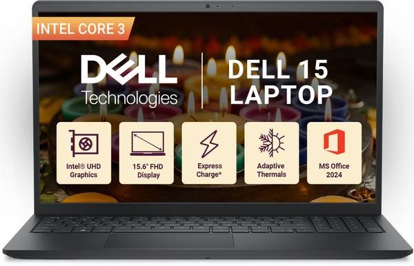 [SML-0790C0BBE27717DC] DELL 15 Inspiron Intel Core 3 - (16 GB/512 GB SSD/Windows 11 Home) DC15250 Thin and Light Laptop