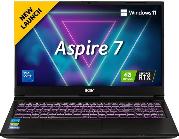 [SML-AB70671C840F87BD] Acer Aspire 7(i5 14th Gen) Intel Core 5 210H - (16 GB/512 GB SSD/Windows 11 Home/6 GB Graphics/NVIDIA GeForce RTX 4050) A715-79G Gaming Laptop