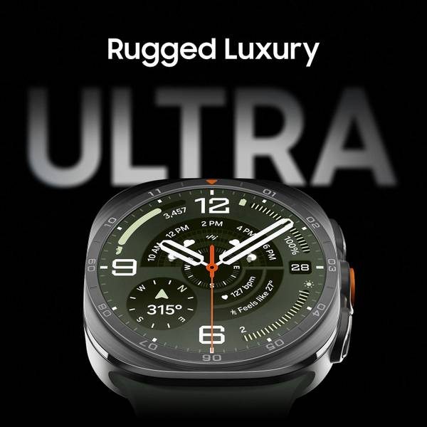 Samsung Galaxy Watch Ultra2 (47mm, LTE) (Black, Large) - Photo 2