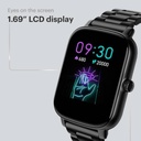 Noise Icon Buzz 1.69" Display with Bluetooth Calling, Built-In Games, Voice Assistant Smartwatch (Black, Regular) - Photo 4