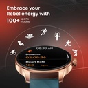 Fastrack Revoltt XR1-1.38|BT Calling|Fast Charge|100+ Sports Mode|IP68|Calculator|Fashion Smartwatch (Beige, Free Size) - Photo 3