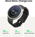 AMAZFIT Active 2 Premium, 1.32 AMOLED Display, BT Calling, GPS, 10-Day Battery, 5 ATM Smartwatch (Black, Free Size) - Photo 4