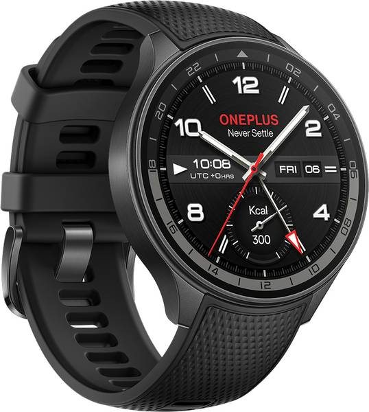 OnePlus Watch 2R with Wear OS 4, Snapdragon W5 Chipset & Upto 100 hours battery life Smartwatch (Grey, Free Size) - Photo 2