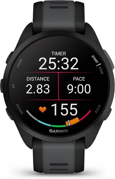 GARMIN Forerunner 165 Black (A04714) Smartwatch (Black, Grey, Free Size) - Photo 2