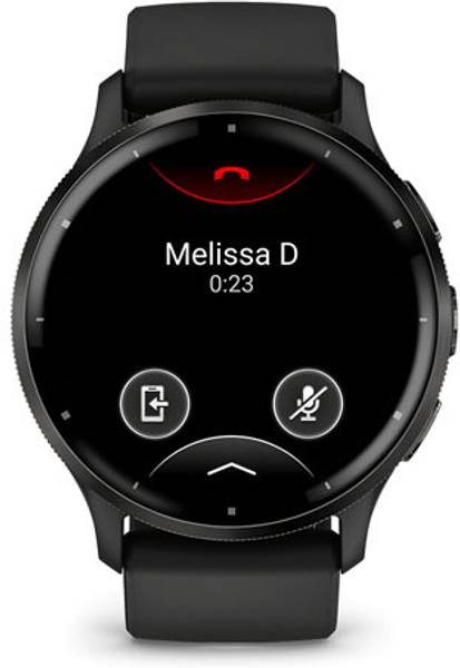 GARMIN Venu 3 Black with Built-in GPS & Bluetooth Calling Smartwatch (Free Size) - Photo 2