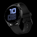 [SMW-1EA3CF6B39F4D1C2] Noise Crew 1.38 Round Display with Bluetooth Calling, Metallic finish, IP68 Rating Smartwatch (Black, Regular)