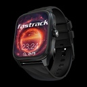 [SMW-9C563FBB8CEFFFDB] Fastrack Revoltt Pro-1.97'' Super AMOLED Display|AOD|Working Crown|BT Calling|Fast Charge Smartwatch (Black, Free Size)