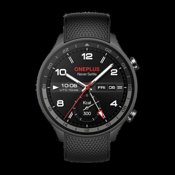 [SMW-53094A02237D1E6F] OnePlus Watch 2R with Wear OS 4, Snapdragon W5 Chipset & Upto 100 hours battery life Smartwatch (Grey, Free Size)