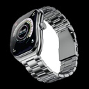 [SMW-81EC07A4A92A6576] GOBOULT Trail Pro 2.01'' 3D Curved Display + AMOLED, 250+ Watch Faces, IP68 Smartwatch (Silver, Free Size)