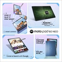 MOTOROLA Pad 60 Neo 6 GB RAM 128 GB ROM 11 inch with Wi-Fi Only Mediatek Dimensity 6300 Tablet (MABILBU BLUE) - Photo 3