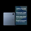 [SMT-1DF38DFF59649C5C] OPPO Pad SE with SUPERVOOC Charger 4 GB RAM 128 GB ROM 10.95 inch with Wi-Fi Only Gaming MediaTek Helio G100 Tablet (Twilight Blue)