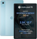 [SMT-1EF0AD9A5D8E57C5] MOTOROLA pad 70 8 GB RAM 128 GB ROM 12.1 inch with Wi-Fi+5G Gaming Tablet (Pantone Sea Angel)
