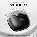 boAt Airdopes 212,Translucent Lid, 50H Battery,ENx Tech, App Support Bluetooth (Noir Black) - Photo 3