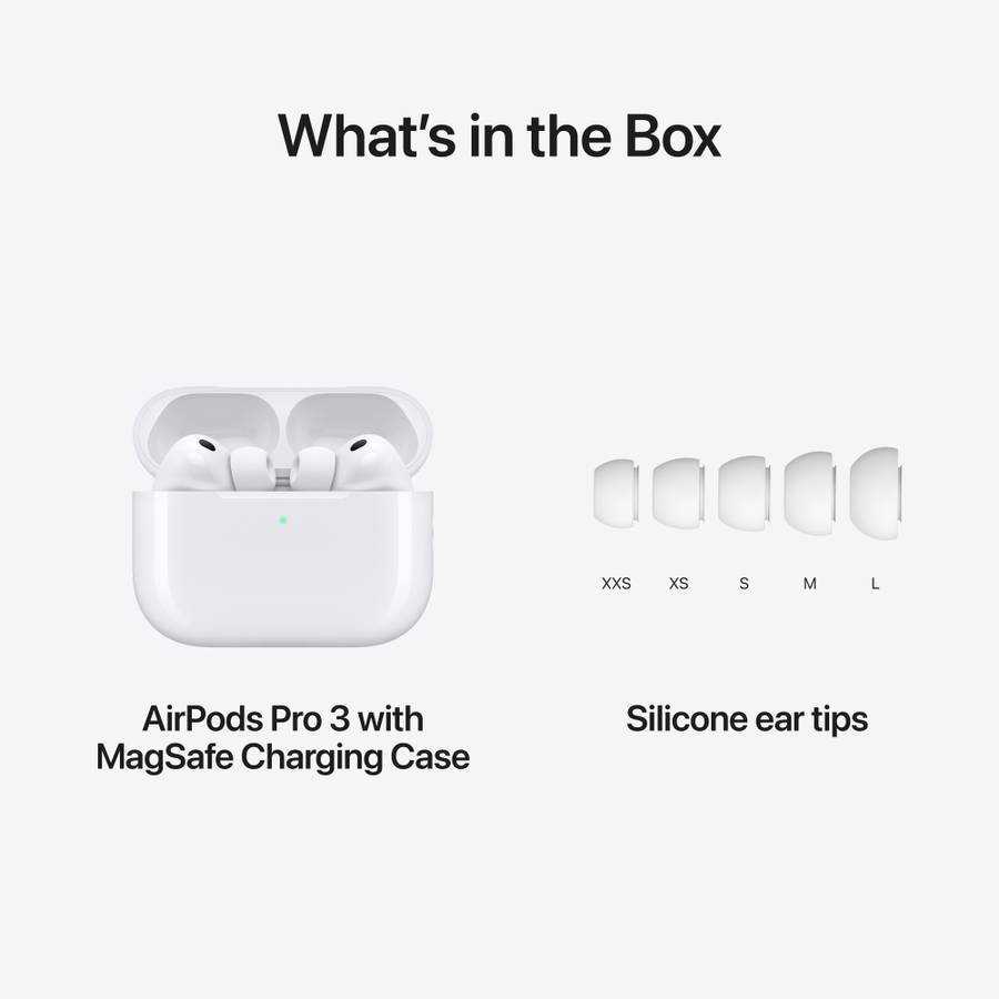 Apple AirPods Pro 3 Bluetooth (White) - Photo 3