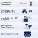 OnePlus Nord Buds 2r True Wireless in Ear Earbuds with Dual Mic & AI Crystal Clear Call Bluetooth (Triple Blue) - Photo 2