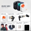 CMF by Nothing Buds Neo, 35 dB ANC, 12.4mm Driver, Dual Tone Design, 52 hrs Bluetooth (Black) - Photo 2