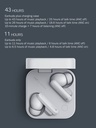 CMF by Nothing Buds Pro 2 with 50 dB ANC| Hi-Res + LDAC| Smart Dial| Spatial Audio|Dual Drivers Bluetooth (Light Grey) - Photo 2