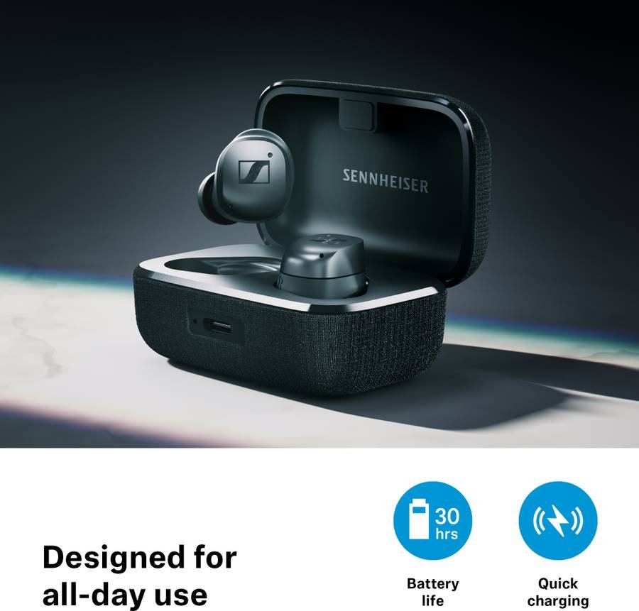 Sennheiser Momentum True Wireless 4 with Bluetooth 5.4 and with 30Hr Battery Bluetooth Bluetooth (Black Copper) - Photo 2