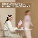 SONY WH-CH720N Wireless Noise Cancellation with Lightweight Design Bluetooth (Pink) - Photo 3