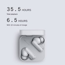 CMF by Nothing Buds 42 dB Active Noise Cancellation, Ultra Bass Technology, 35.5 Hrs playtime Bluetooth (Light Gray) - Photo 2