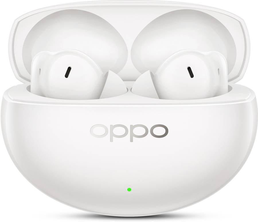 [SMA-4A4DBB83C3F83934] OPPO Enco Air5 Pro with 6mic 55dB ANC, 12mm Driver, 54Hrs Battery,Hi-Res Audio & IP55 Bluetooth (Pearl white)