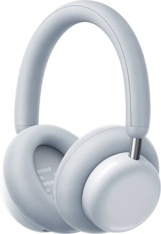 [SMA-2824B06E2F4FB468] CMF by Nothing Headphone Pro, Hi-Res+LDAC|100hrs Playback|40dB ANC|5min=8hrs Charge|40mm Driver Bluetooth & Wired (Light Grey)